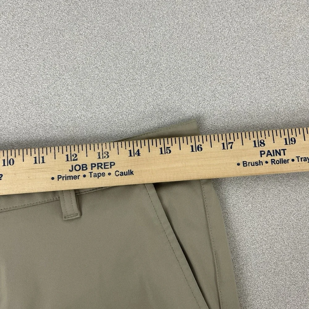 Rhone Commuter Pants 31x29 Beige Slim Fit Golf Stretch Performance Casual‎ *Flaw